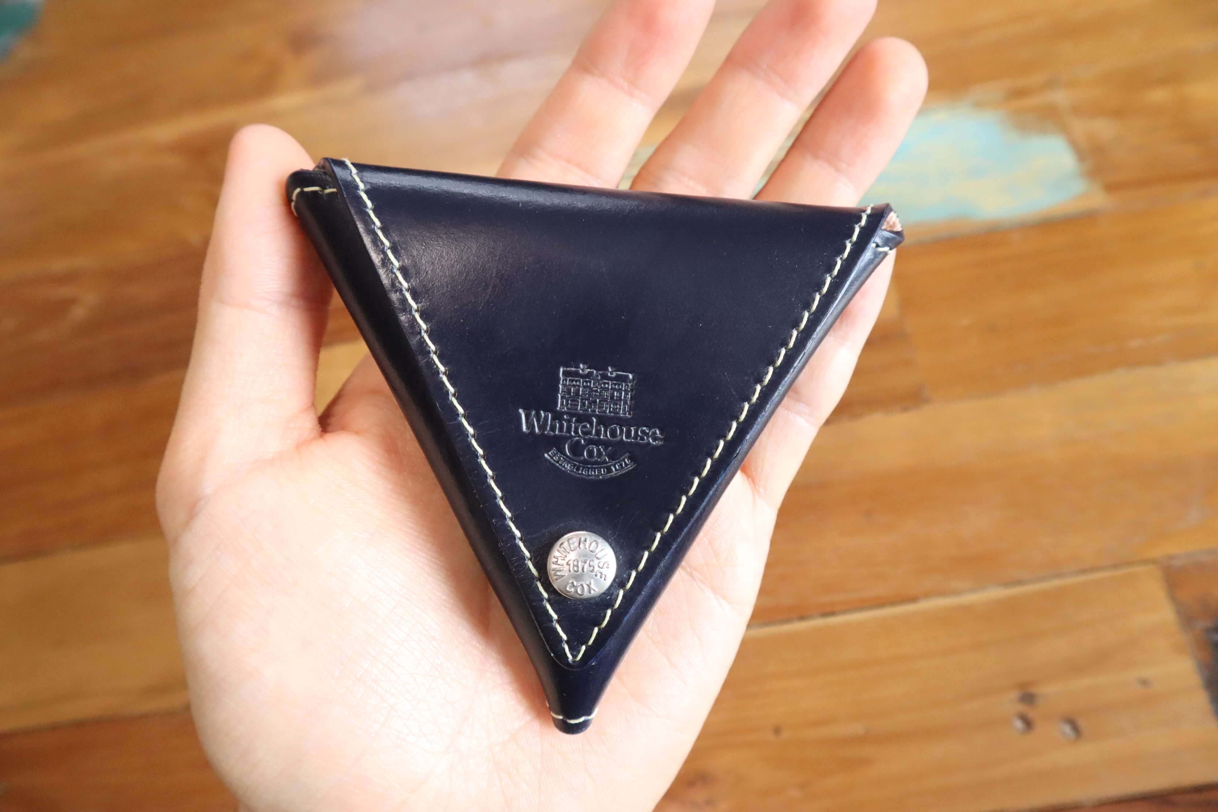 Whitehouse Cox［ホワイトハウスコックス］Origami Coin Case S1902 (ニュートン) - 4