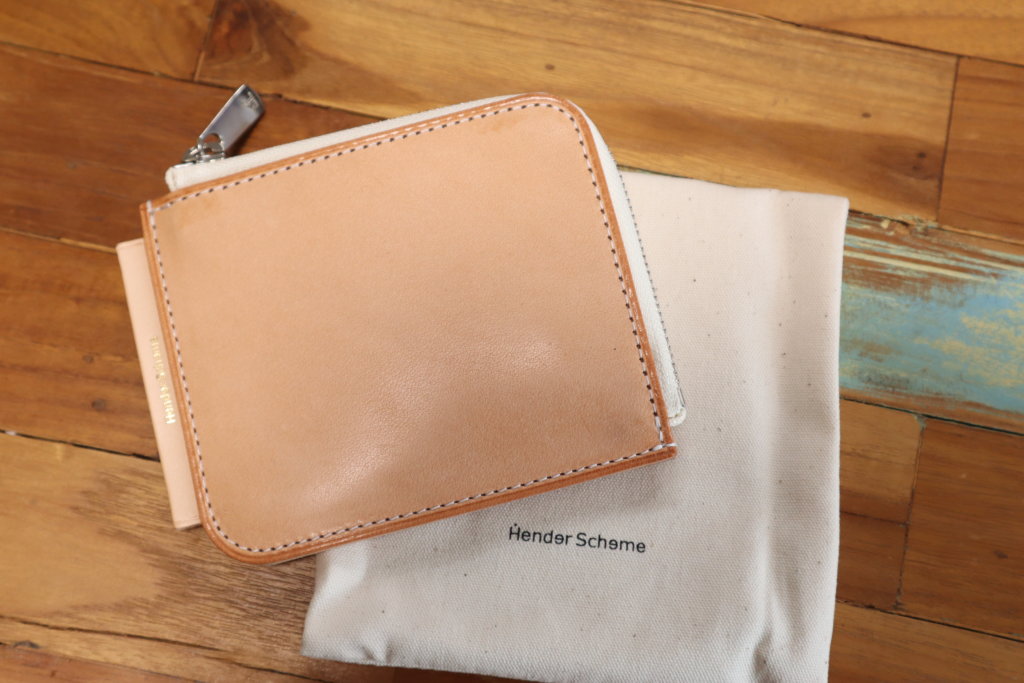 Hender Scheme エンダースキーマ L purse ブラック - 小物