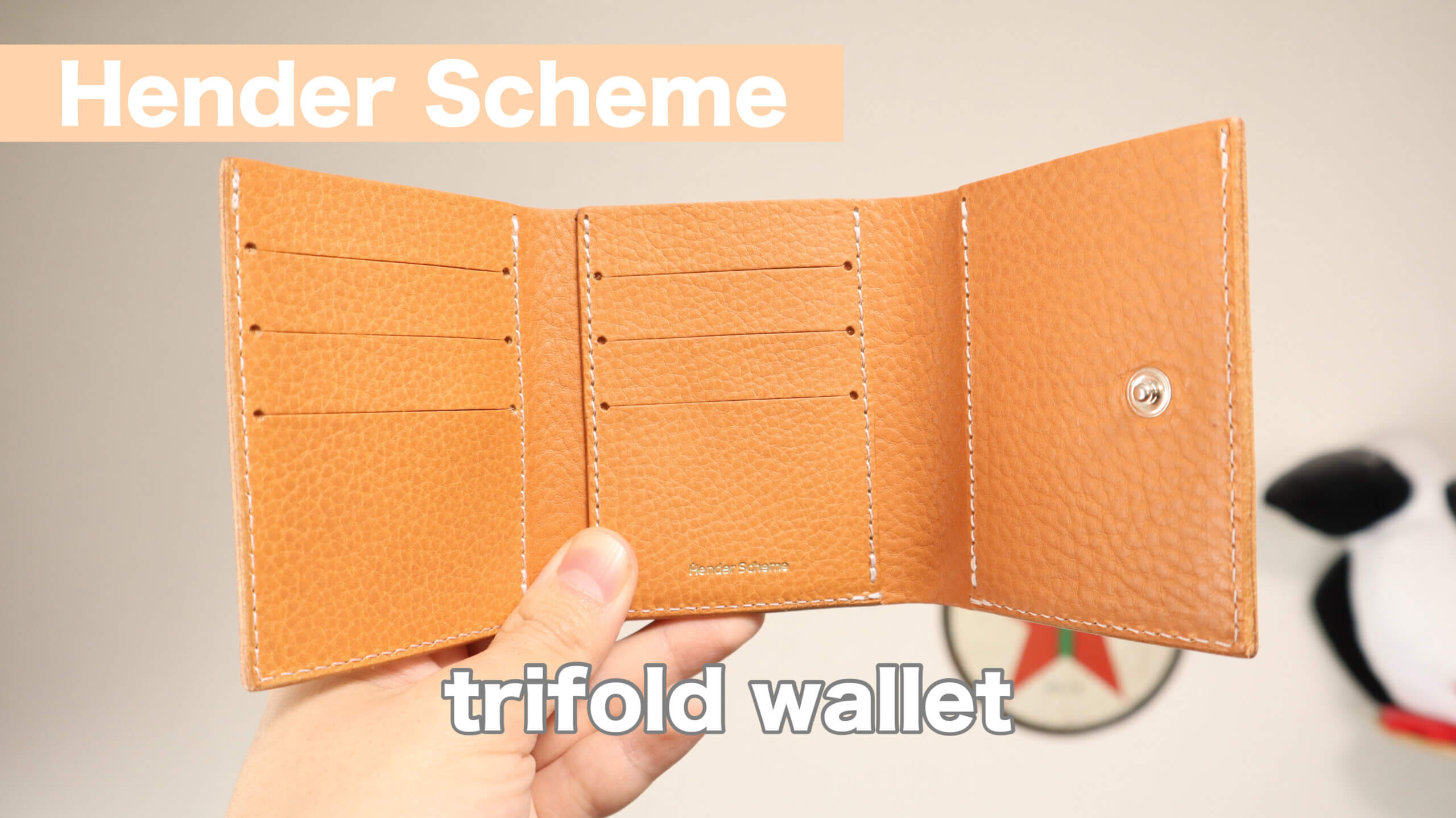 【新品】エンダースキーマ trifoldwallet